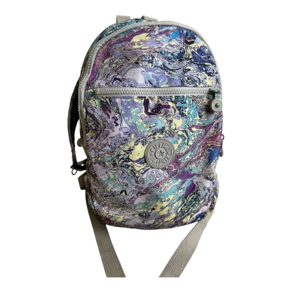 Kipling Challenger Marble Print Backpack - image 3